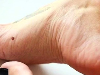 Foot fetish Close up feet and toes tease